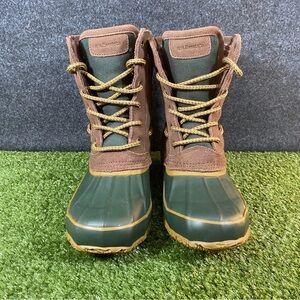 G.H. Bass & Co. Duck Boots Bass-Bean Women's Size 7 Green Waterproof Rain Boots